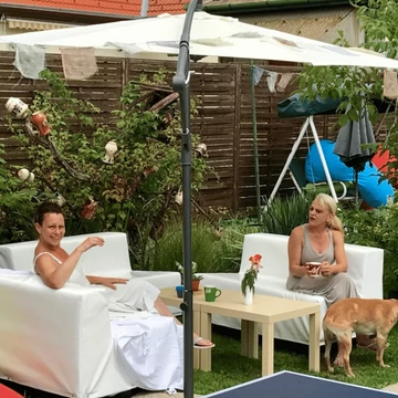 Lack Small Dohányzóasztal bézs