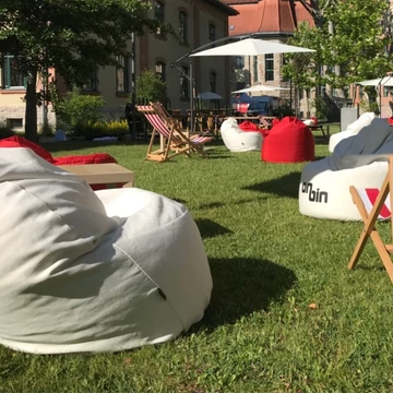 Fehér Babzsákfotel