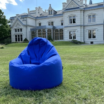 Sötétkék Babzsákfotel