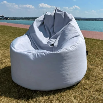 Szürke Babzsákfotel