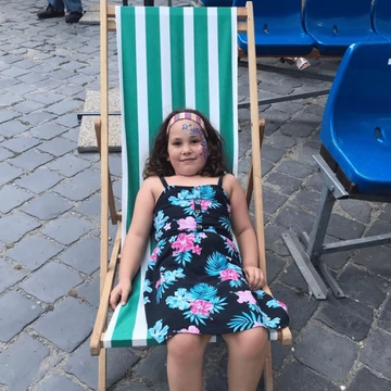 Nyugágy Zöld-Fehér csíkos