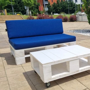 Raklap Kanapé Sötétkék