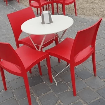 Paris kültéri Szék Piros