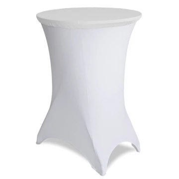 Spandex könyöklőhuzat fehér + fehér kupakkal